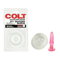 California Exotics / Swedish Erotica Colt Vacuum Pump 2 3/4" Silicone Sleeves Adult Sex Toy Kit