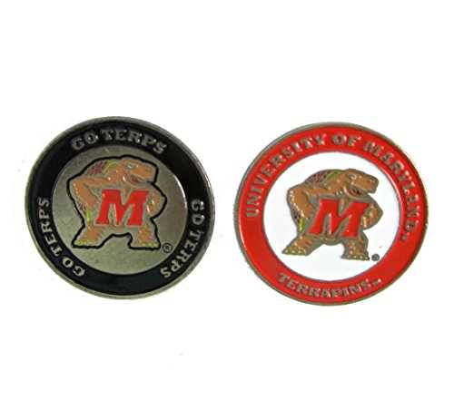 Maryland Terrapins NCAA Double-Sided Golf Ball Marker