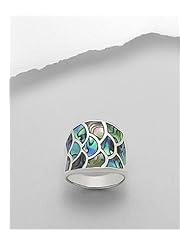 Shell Ring In 92.5 Sterling Silver