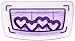 Wilton Hearts Border Cutting Insert