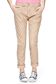 Angel Cotton Rich Turn Up Chinos