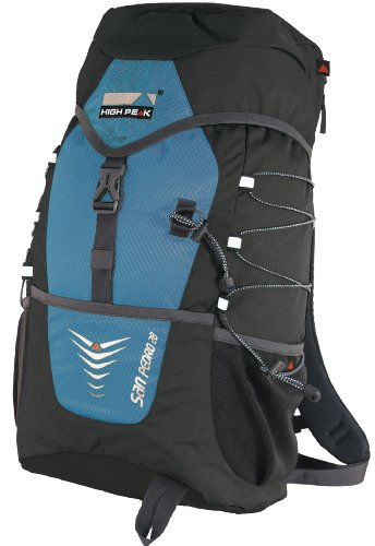 High Peak Rucksack San Pedro, dunkelgrau/blau, 44 x 31 x 18.5 cm, 30045 Preisvergleich