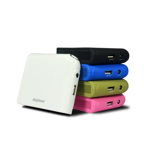 Anytone 8800mAh External Battery Pack High Capacity Power Bank Charger 1A output for Apple iPad 2, iPhone 4 4s 3Gs 3G, iPod Touch / Samsung Galaxy S3 S S2 S II, Advance, Galaxy Nexus, Epic 4G / Blackberry Torch Bold Curve / HTC Sensation 4G, XE, XL, One X