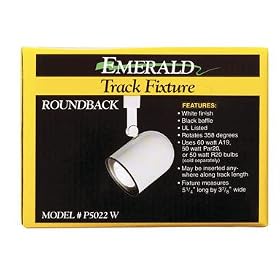 Cooper Industries P5022W Roundback Track Lighting Fixture by Cooper Industries