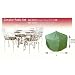Outdoor Living : Bosmere C520 Patio Set Cover Rnd 74in