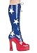 5 Inch Heel Knee Boots Women'S Size Shoe With Zipper