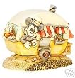 DISNEY HARMONY KINGDOM MICKEY'S TRAILER FIGURINE