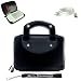 Transparent Cables - Melrose Leather case with Handle for Amazon Kindle DX + Includes a 4-inch Determination Hand Strap + Includes a USB Data Sync Cable (Accessory Pack is Also Compatible with New Kindle DX Wireless Reading Device 9.7" Display Latest Generation)