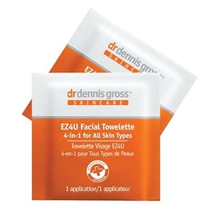 Dr. Dennis Gross Skincare Ez4u Towelletes for All Skin Types, 20-Count