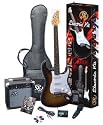 Electric Guitar Package - Includes Guitar Strap and Instructional DVD SX RST 3TS w/GA1065