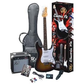 Electric Guitar Package SX RST 3TS w/GA1065
