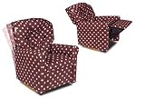 PINK a Dot 7 Button Child Rocker Recliner Chair