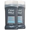Dove Men + Care, Non-Irritant Deodorant, Clean Comfort, 3 Ounce (Pack of 2)