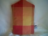 8 Cup Cafetiere Cosy/Red & Orange Check Cover/Jacket