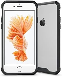 iPhone 7 Case, Vomocase Protective Case Hard Back PC Cover Anti-Scratch Reinforced Corner Protection Clear Bumper Case for iPhone 7 4.7" (2016) (Black)