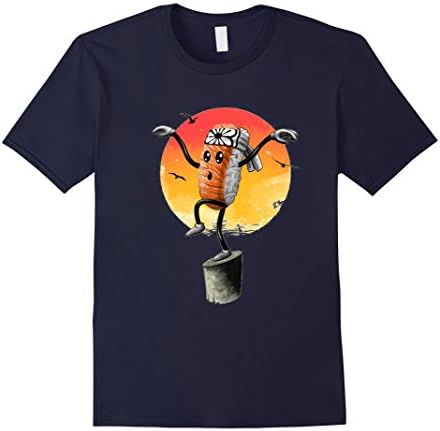 Men's Sushi t shirt Small Navy