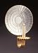 145 Piece Mirrored Wall Sconce Dark Antique Brass 1 Candelabra Socket Plain Mirror