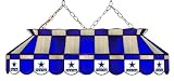 Imperial Dallas Cowboys Licensed 40-Inch Rectangular Stained Glass Billiard Table Light