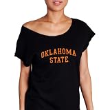 NCAA Oklahoma State Cowboys Off-Shoulder Top Sweatshirt