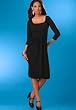 Bubble Hem Knit Dress