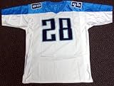Chris Johnson Autographed Tennessee Titans White Jersey JSA