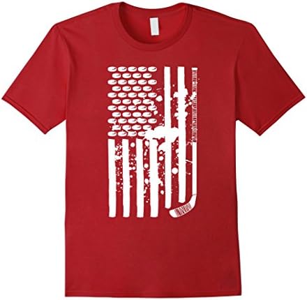 Men's Hockey shirts - Gifts Funny T Shirt for Mom/Dad/Women/Men 2XL Cranberry