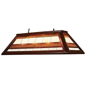 Mission Tiffany Kitchen Island Pendant 44 L" Landmark Lighting 70102-4