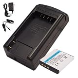 Hitech - Battery and Charger Kit for Kodak Easyshare V550 / Easyshare V570 Digital Camera