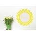 Dainty Wall Decal Size: 12 H x 12 W, Color: Dark Turquoise, Emailed Proof: Yes