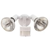 Heath-Zenith SL-5411-WH 2 Light Motion Sensing Par Flood Security