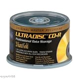 Ultradisc 24 Kt Gold Cd-r (50-pack) 74 Min/650 Mb