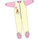 Childrens/Kids Disney Winnie The Pooh Long Sleeve Fleece All In One Blanket Sleeper