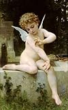 IMAGE OF Completely Handpainted HQ Reproduction Painting - by Bouguereau, Repro-R22176 Custom Order, Old Master's Classic Art, No Print, No Poster, No Giclee, Simply Painted by Hands, with Option to Paint from Any Other Favorite Photograph or Picture, Unframed, Size 20