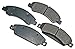 Akebono ACT1092 Proact Ultra Premium Ceramic Disc Brake Pad kit, GREY