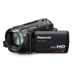 Panasonic HDC-SD600EGK Full-HD Camcorder (6,9 cm (2,7 Zoll) Display, 12-fach optischer Zoom, SD-Kartenslot, HDMI, USB 2.0) schwarz