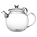 Teaposy hochwertiger Teekrug "Daydream" - Teekrug 700ml aus Borsilikatglas mit Teefilter und praktischer Deckelhalterungvon "Teaposy"