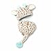 Nat and Jules Hat and Diaper Cover Set, Blue Giraffe, 0-6 Months