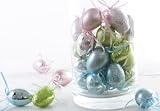 Ostern Deko-Eier 6er Set Blau