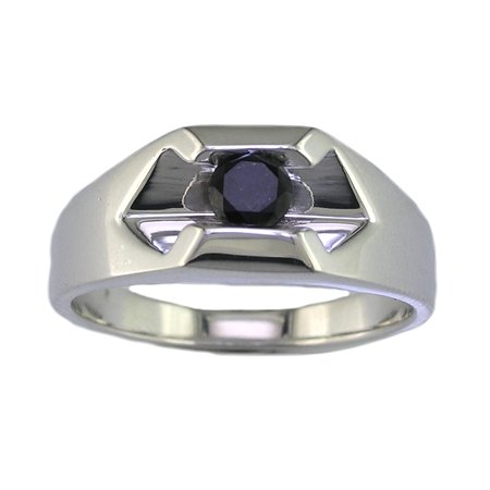 0.40 Ct. Round Cut Mens Black Diamond Solitaire Engagement Ring AAA Clarity 41XxuTP5d4L 0.40 Ct. Round Cut Mens Black Diamond Solitaire Engagement Ring AAA Clarity