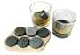 Sea Stones On The Rocks, Granite Chillers with 2 Free 10-Ounce Tumblers