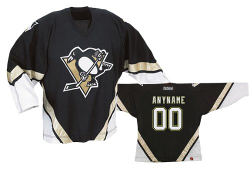 Buy ANYNAME #00 Pittsburgh Penguins CCM 550 Series Replica NHL Hockey Jersey (NHLPA Certified Custom...