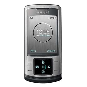 Samsung SGH-U900 (5 MP-Kamera, UMTS/ HSDPA, MP3-Player, Touchpanel) Handy ohne Vertrag, ohne Branding, kein Simlock