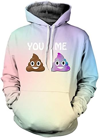 East Knitting 3d Digital Print New Fashion Hoodie Sweatshirt Jacket (XL, F1394)