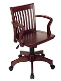 Deluxe Wood Bankers Chair with Wood Seat By Office Star
