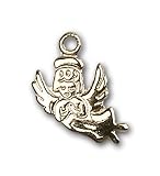 14kt Gold Angel Medal