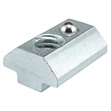 80/20 Inc 40 Series 13055 Self Aligning Roll-In T-Nut with Ball Spring 5/16-18
