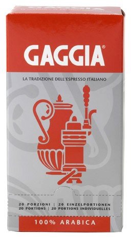 Gaggia GAPARABICA20 Arabica Pods - 20 Count - Case of 10 by Coffee Pods