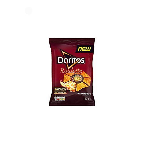 Doritos Roulette Tangy Cheese Flavour and Some Hot Chilli Flavour Corn Chips 180g by Premier Life Store