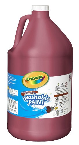 Crayola 54-2128-038 Washable Paint, Gallon Size, Red