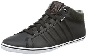 K-Swiss Hof IV MID VNZ 03012-090-M, Herren Sneaker, Schwarz (Black/Beluga/White), EU 42.5 (UK 8.5)